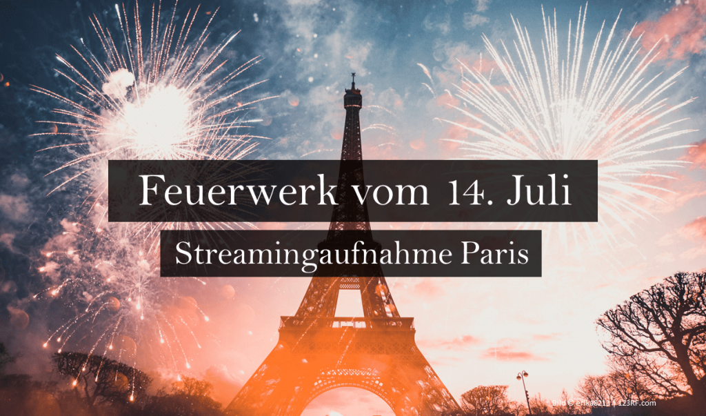 Feuerwerk 14. Juli Paris
